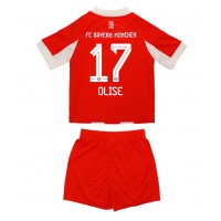 Bayern Munich Michael Olise #17 Domáci Detský futbalový dres 2025-26 Krátky Rukáv (+ trenírky)